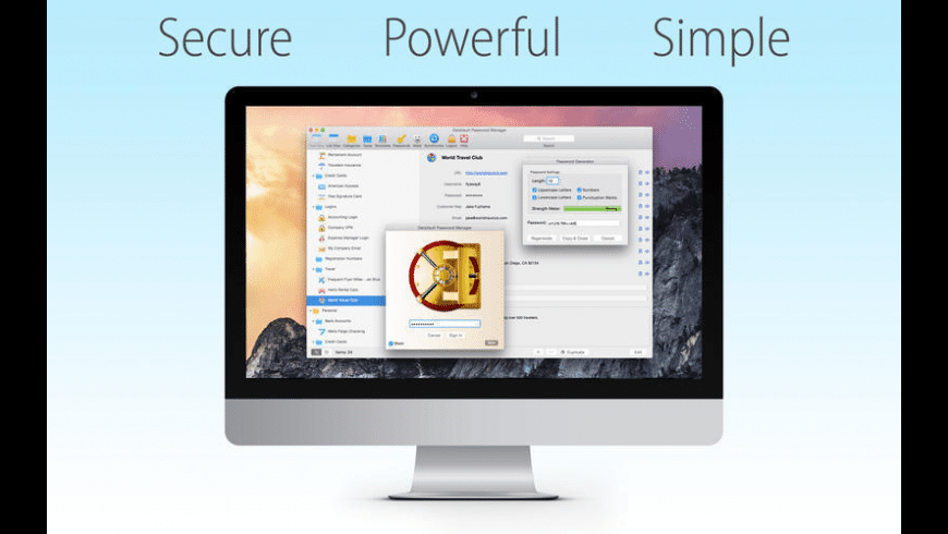 datavault password manager purchase for mac and iphone